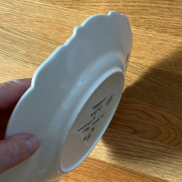 Anthropologie Lou Rota 12 Days of Christmas Dessert Plates Nine Lady Bugs NEW - Picture 9 of 11